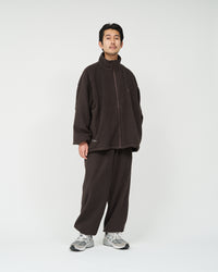 FreshService   "ReFresh!Service." FLEECE TRACK SUIT DARK BROWN