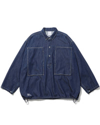 FreshService / DENIM PULLOVER SHIRT ONE WASH