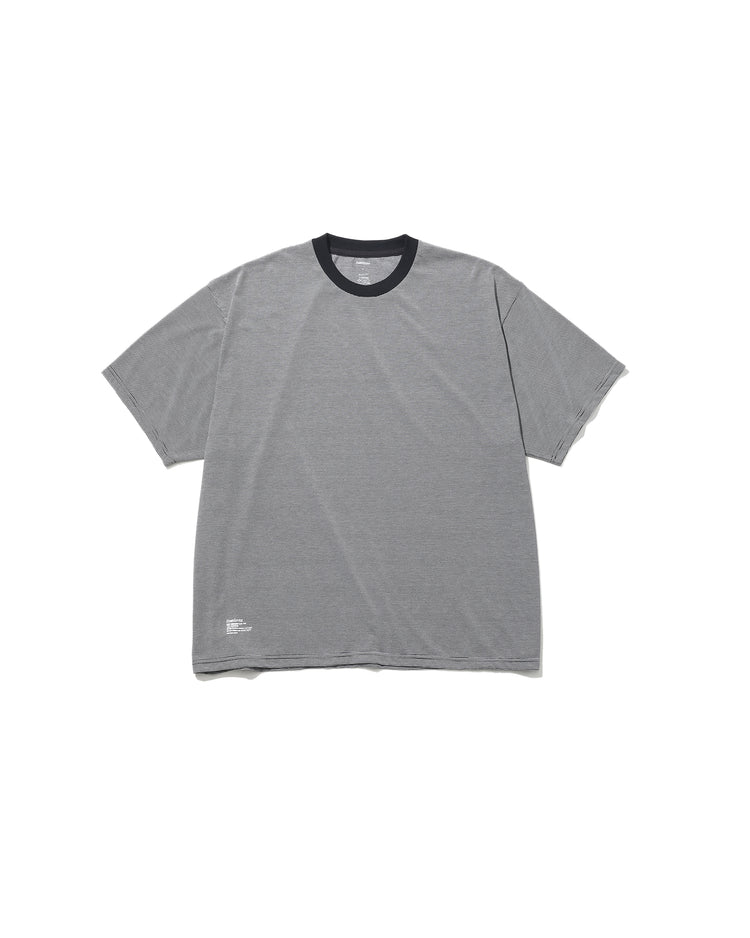 FreshService / MICRO BORDER S/S TEE  WHITE*BLACK