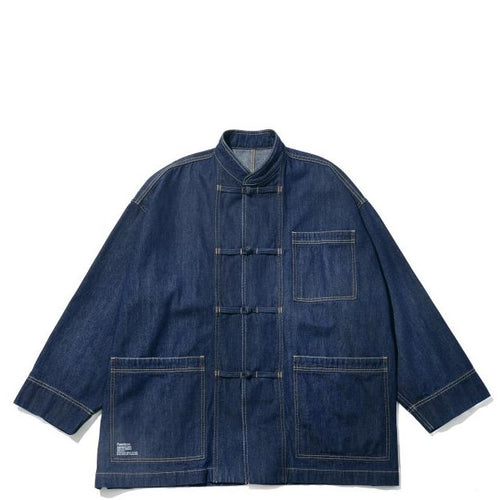 FreshService / CORPORATE DENIM KUNG-FU COVERALL FADE INDIGO