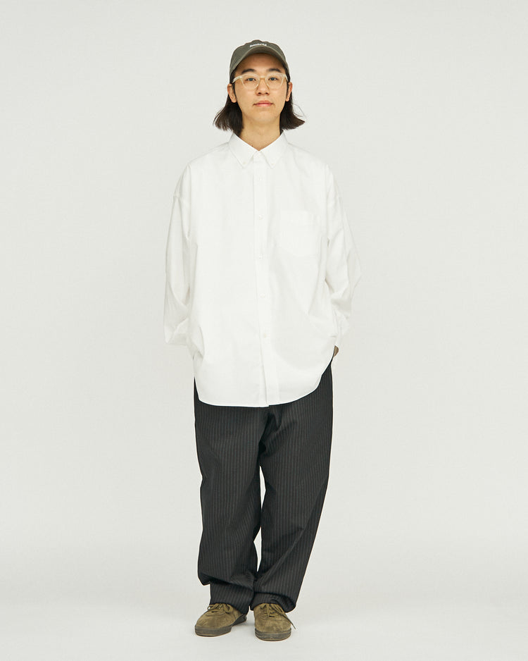 FreshService / DRY OXFORD CORPORATE L/S B.D.SHIRT WHITE