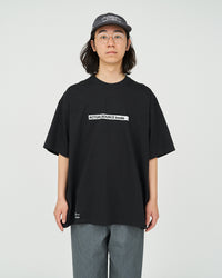 FreshService / AS×FS CORPORATE S/S TEE “TAPE” BLACK