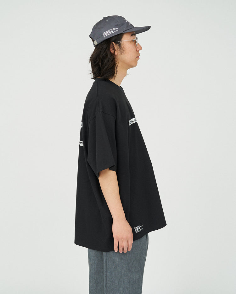 FreshService / AS×FS CORPORATE S/S TEE “TAPE” BLACK