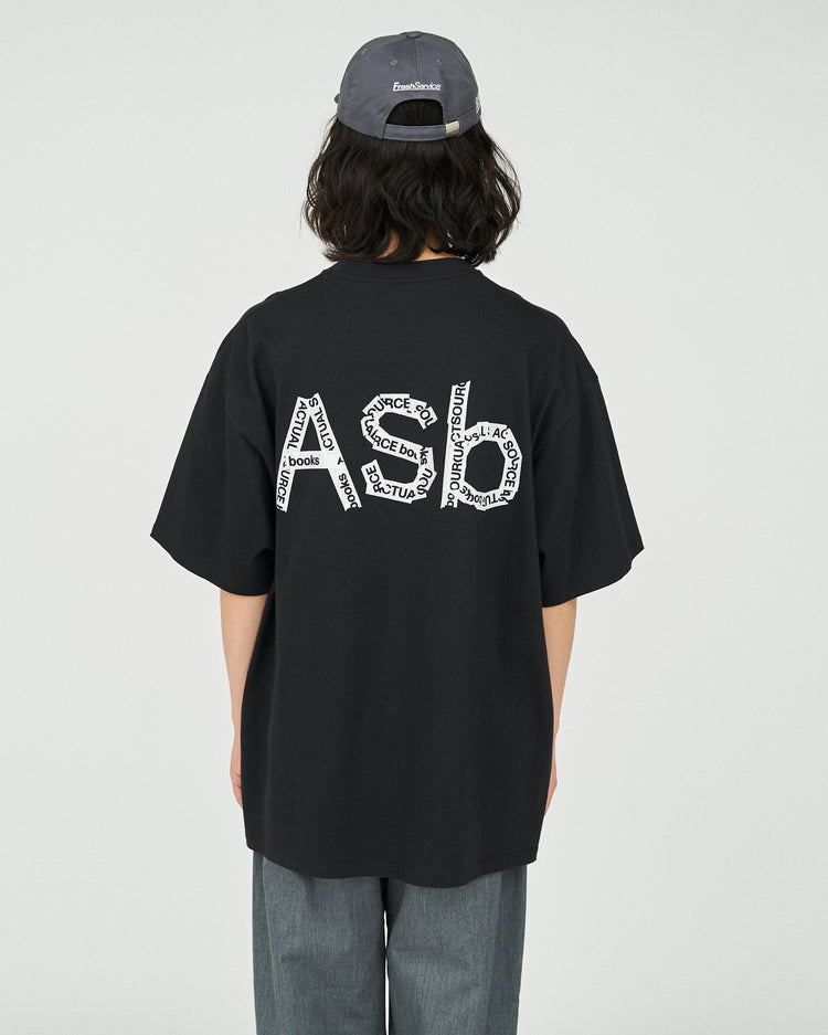 FreshService / AS×FS CORPORATE S/S TEE “TAPE” BLACK