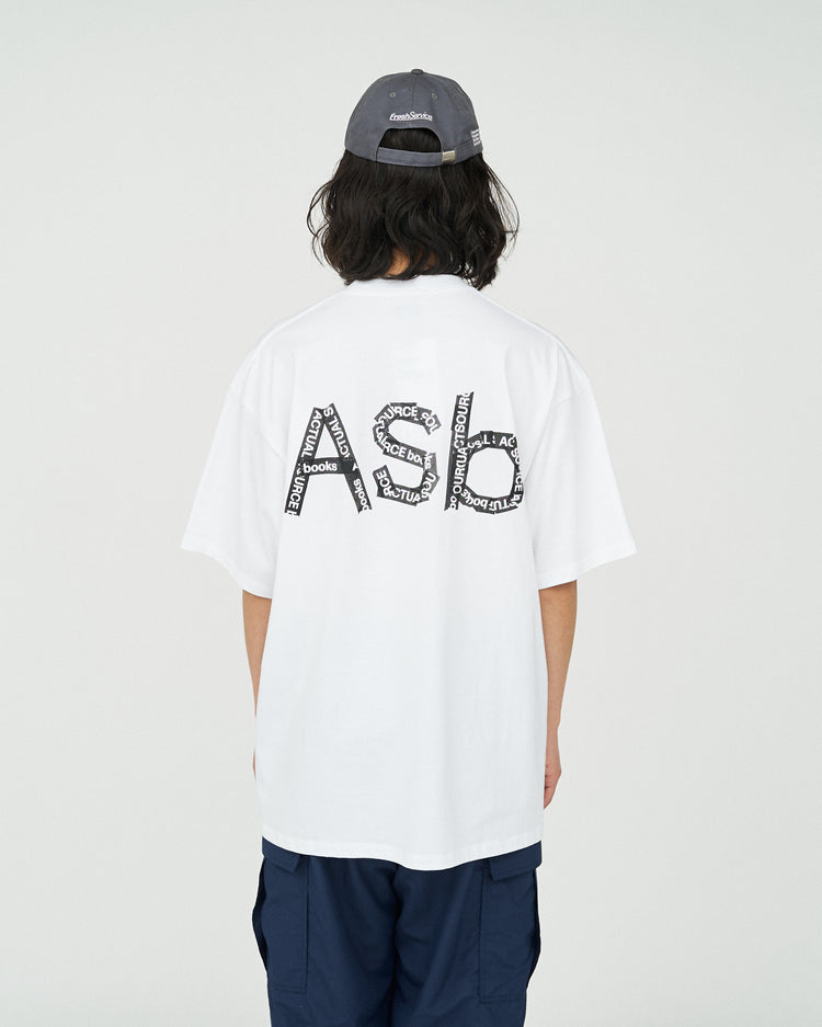 FreshService / AS×FS CORPORATE S/S TEE “TAPE” WHITE