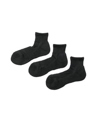 FreshService / ORIGINAL 3-PACK SHORT SOCKS BLACK