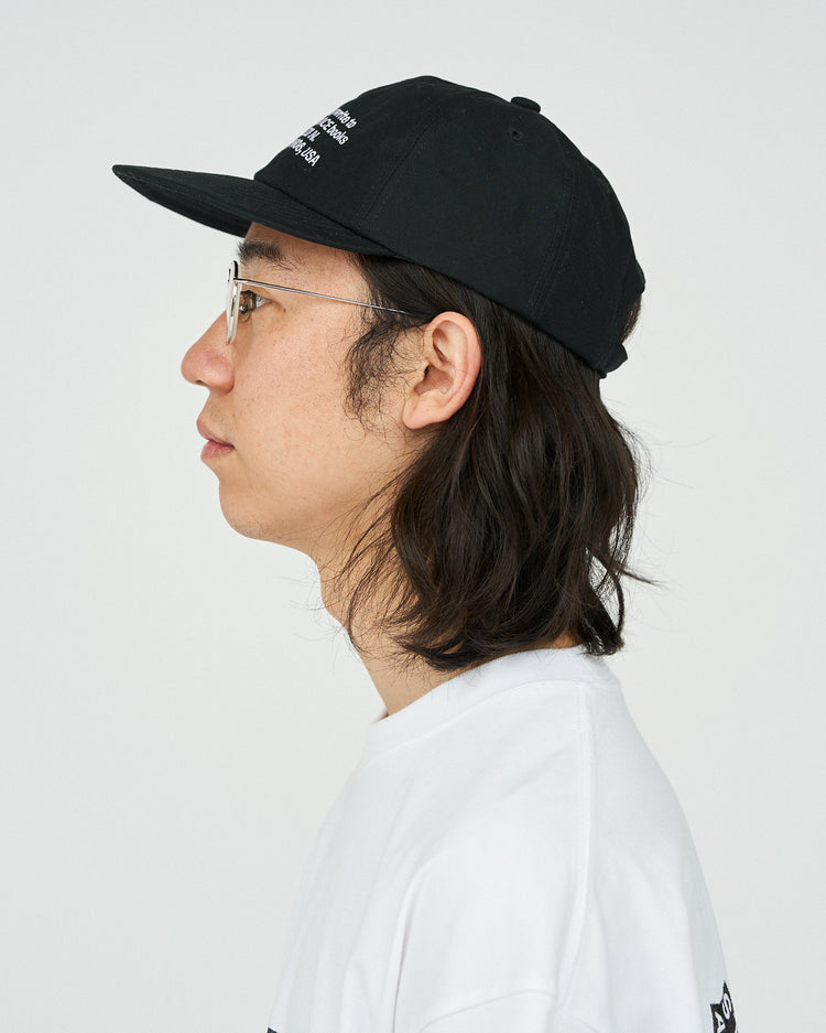 FreshService / AS×FS CORPORATE CAP "ADDRESS" BLACK