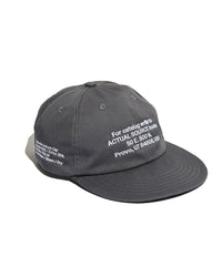 FreshService / AS×FS CORPORATE CAP "ADDRESS" GRAY