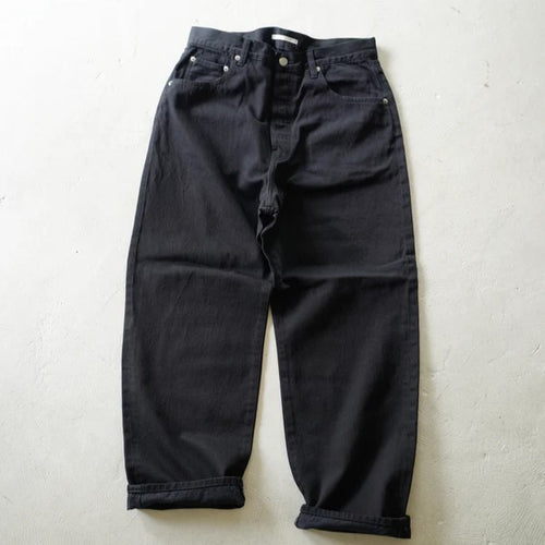 HATSKI / Back Buckle Black Denim -Black- HTK-22011-B