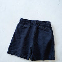 HATSKI / 2Tack Easy C/L Chino Shorts -Black- HTK-23001-L