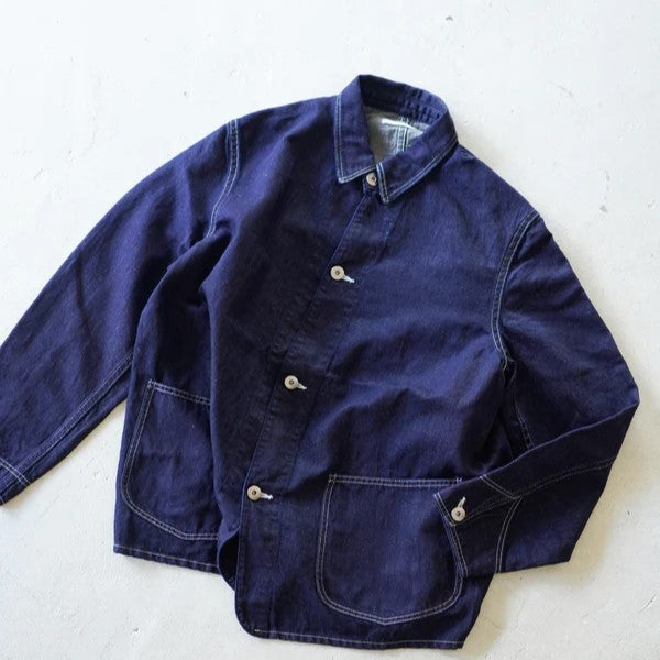 HATSKI / C/L Denim Coverall -Indigo- HTK-25004