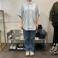 HAVERSACK / Dungaree work short sleeve shirt