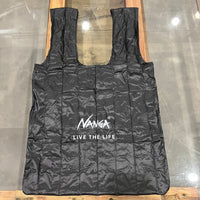 NANGA / POCKETABLE ECO BAG (LIVE THE LIFE)/ ナンガ ポケッタブル エコバッグ