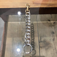 HIDAKA/ DOUBLE CURB KEY CHAIN