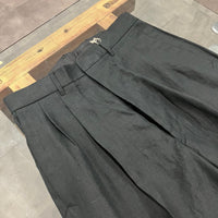 HAVERSACK / High waist 2 pleats wide pants 