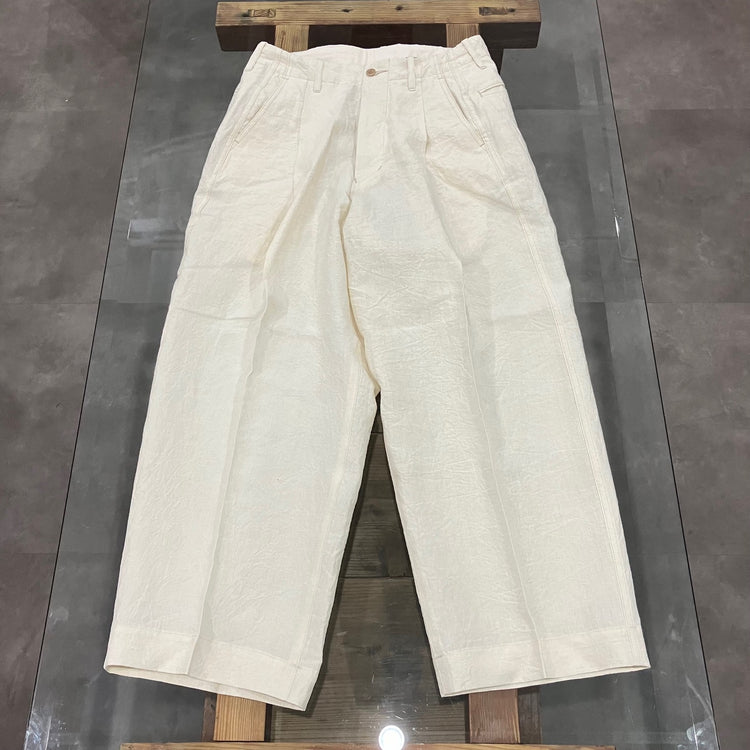 HAVERSACK / 60 linen wide pants 