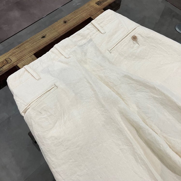 HAVERSACK / 60 linen wide pants 