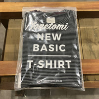 Yonetomi / NEW BASIC GARMENT DYE BORDER T-SHIRT