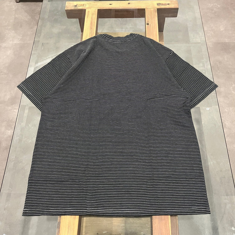 Yonetomi / NEW BASIC GARMENT DYE BORDER T-SHIRT