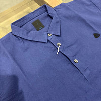 maillot / linen rich polo shirt-Tee