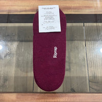 Riprap / NZ MERINO INVISIBLE SOCKS MAROON