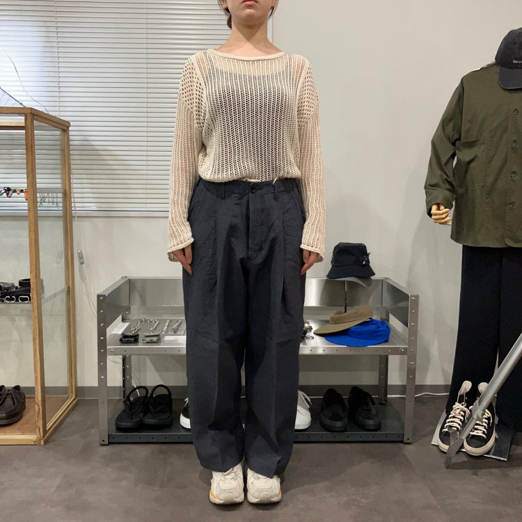 HAVERSACK / 60 linen wide pants 