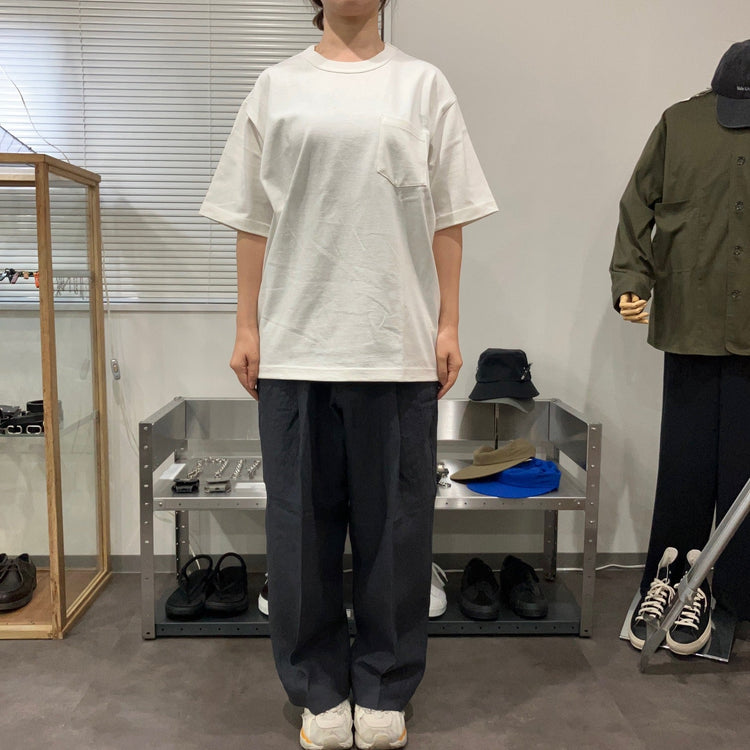 Healthknit / マックスウェイト　クルーネック半袖ポケットTシャツ