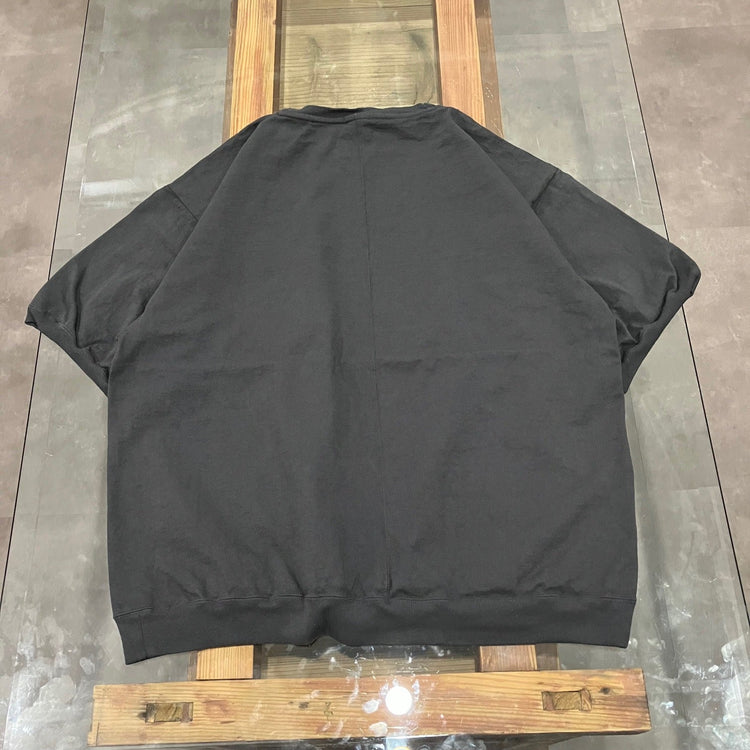 WALLA WALLA SPORT/　9oz LANTERN SLEEVE TEE USED BLACK