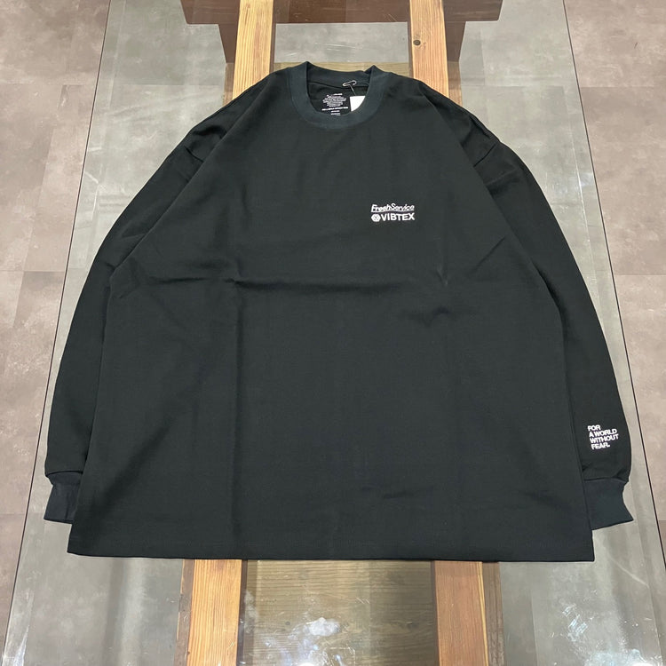 FreshService / VIBTEX for FreshService L/S CREW NECK TEE