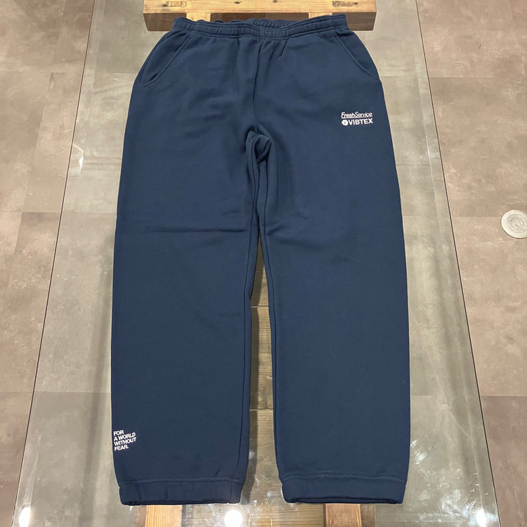 FreshService / VIBTEX for FreshService VIBTEX SWEAT PANTS NAVY