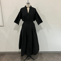 MEYAME / COTTON DRESS　BLACK