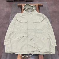 ARMY TWILL / Nylon OX Hooded Coat