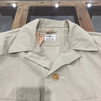 ARMY TWILL / Vintage Gabardine Shirt JK BEIGE