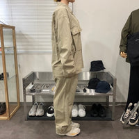 ARMY TWILL / Vintage Gabardine Shirt JK KHAKI