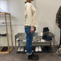 Ordinary fits / LOOSE ANKLE DENIM (USED)