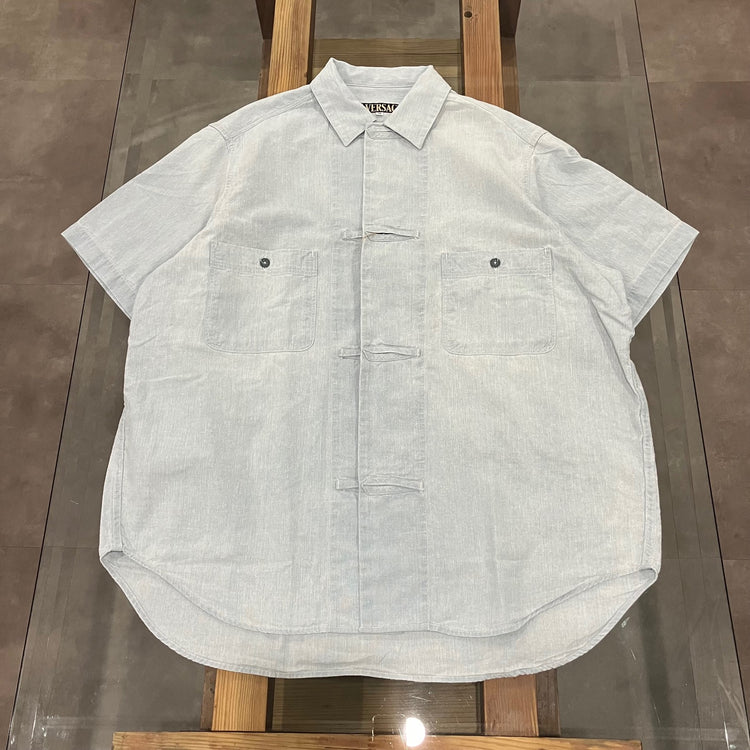 HAVERSACK / Dungaree work short sleeve shirt