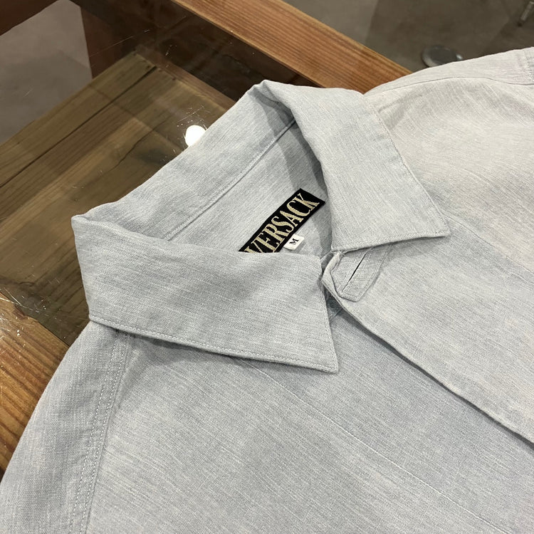 HAVERSACK / Dungaree work short sleeve shirt