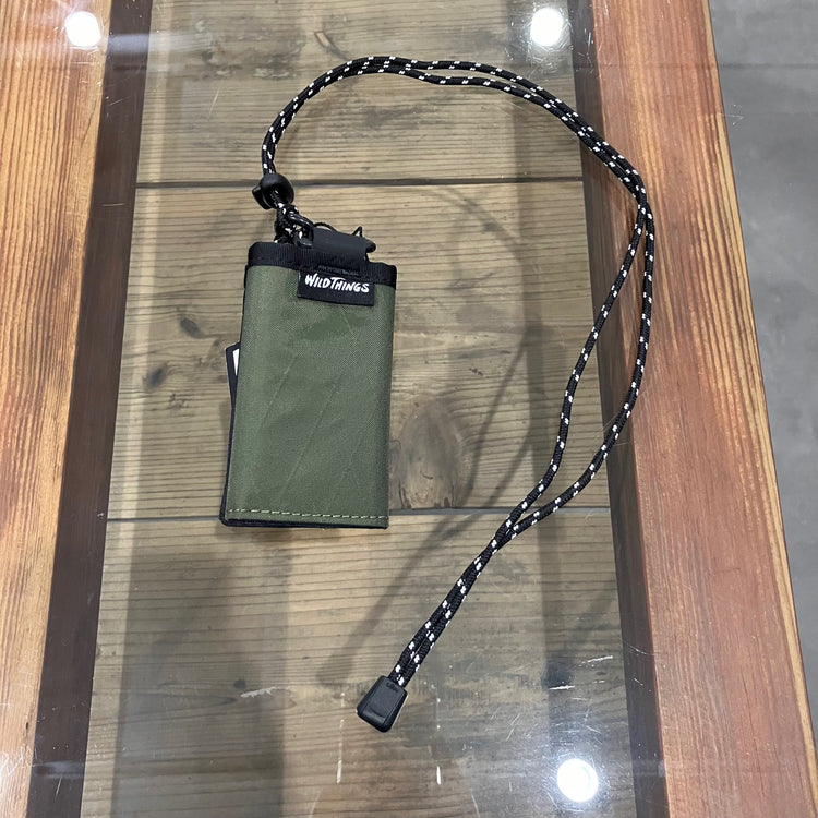 WILD THINGS / NECK WALLET(X-PAC&SPECTRA) OLIVE