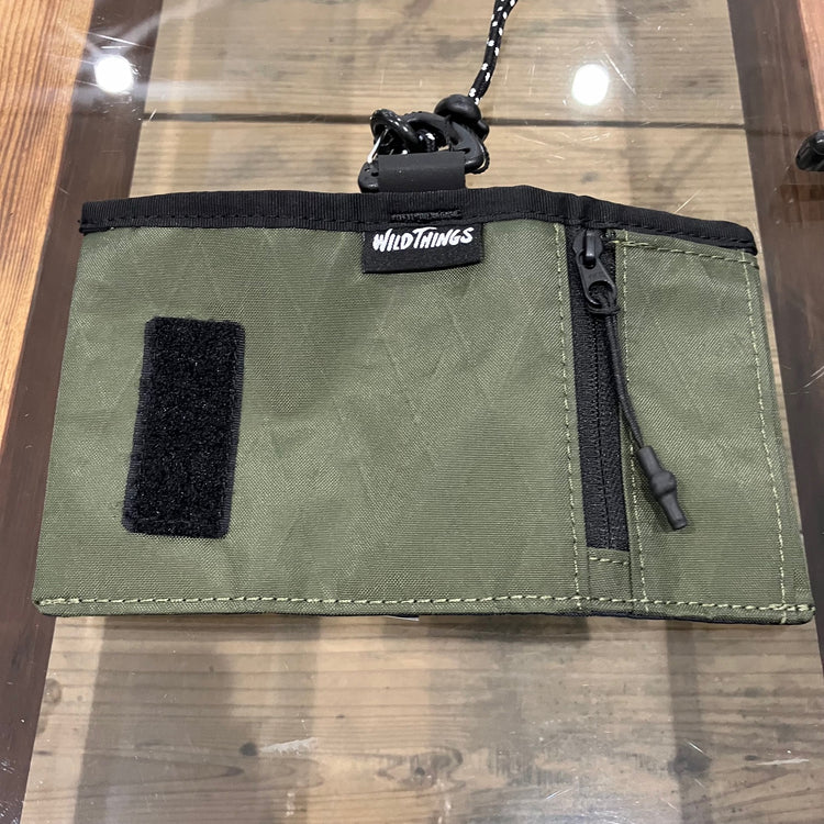 WILD THINGS / NECK WALLET(X-PAC&SPECTRA) OLIVE