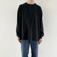 REMI RELIEF WタックヘンリーネックロンT