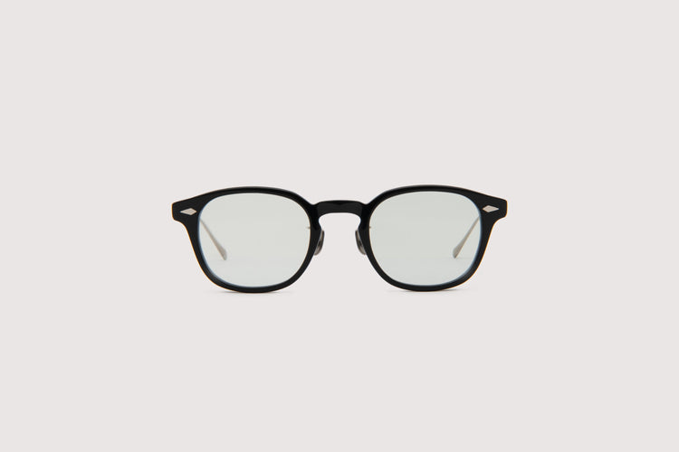 NOCHINO OPTICAL / JIFUSAN #1. GLOSS BLACK × CLEAR TO GREY (調光モデル)
