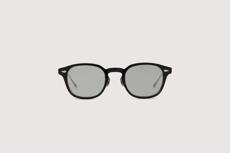 NOCHINO OPTICAL / JIFUSAN #1. GLOSS BLACK × CLEAR TO GREY (調光モデル)