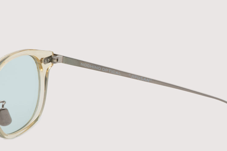 NOCHINO OPTICAL / JIFUSAN #5. CITRON & AMBER × L.SMOKE GREEN