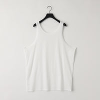 KANEMASA PHIL / 46G Cotton Thin Pack Tank WHITE*BLACK