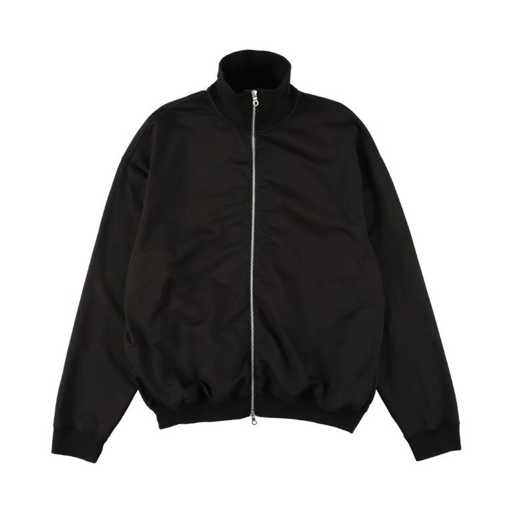 KANEMASA PHIL  28G Cupro Zip Sweat  BLACK(Night Black)