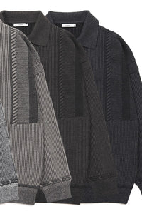 YASHIKI  Setsuen  Skipper Knit（雪煙） BROWN