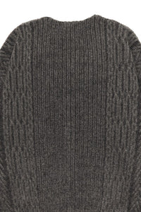 YASHIKI  Sekkei mohair Cardigan（雪景） BROWN