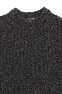 YASHIKI  Shusetsu boucle Knit（終雪） BROWN YSK-25AW-KN12