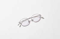 NOCHINO OPTICAL  KOUGETSU #1. PLUTINUM SILVER × CLEAR TO D.GREY (調光モデル)