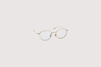 NOCHINO OPTICAL  KOUGETSU #3. CHAMPAGNE GOLD × CLEAR TO D.GREY (調光モデル)